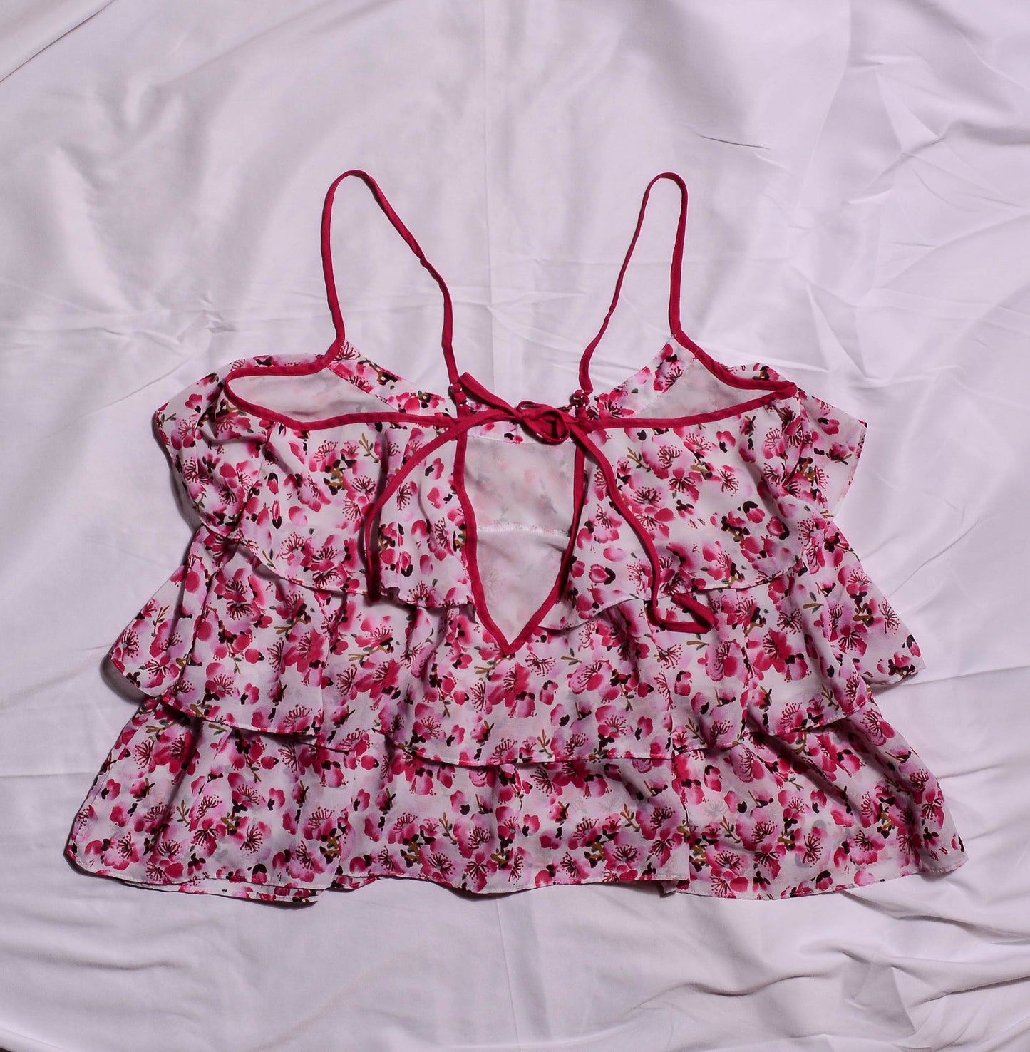 Cherry Blossom Tiered Cami