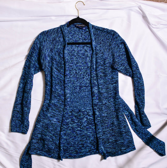 I.N.C Blue Knit Cardigan