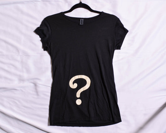 Black 'Question Mark' Tee