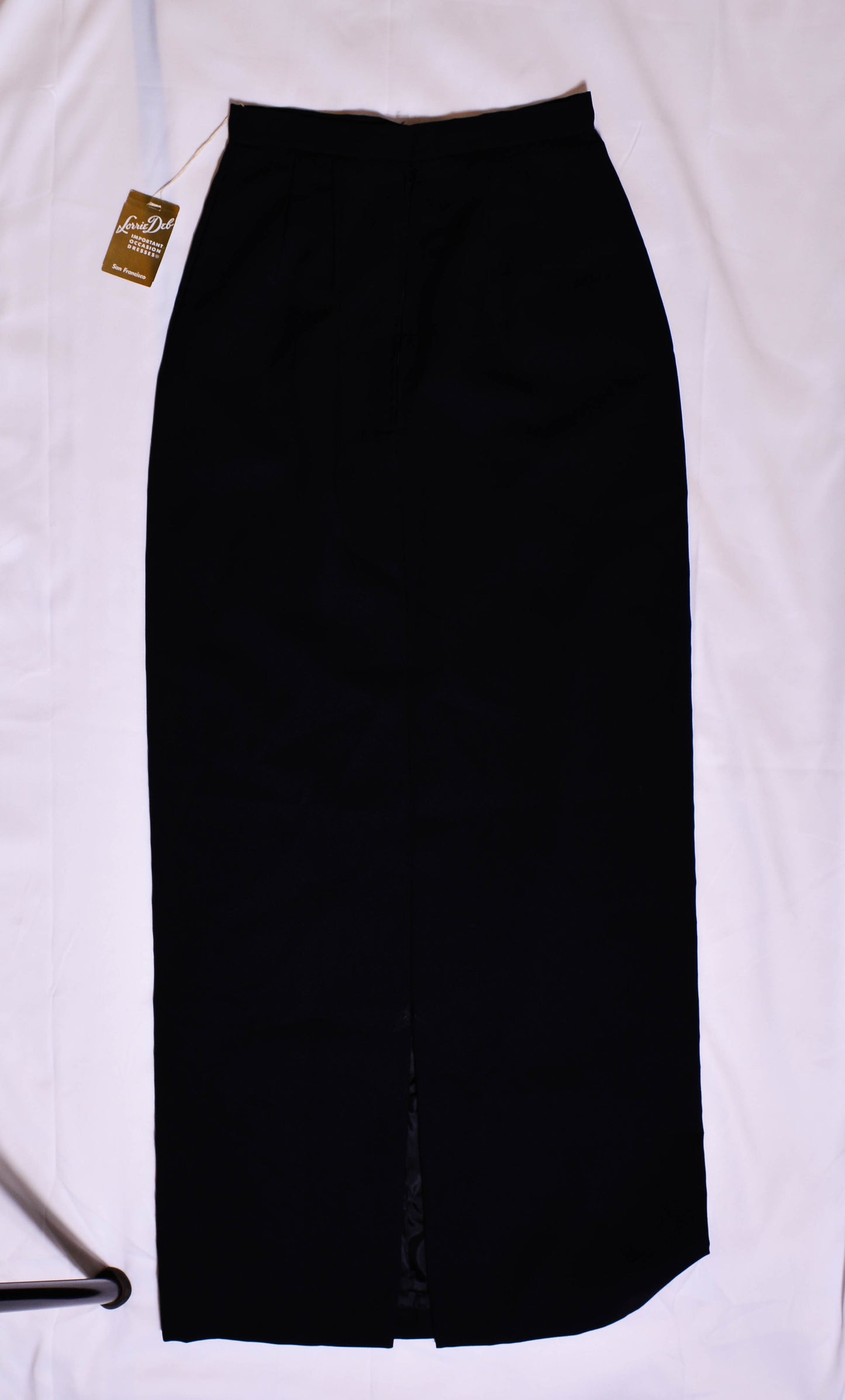 VINTAGE Black Maxi Skirt NWT