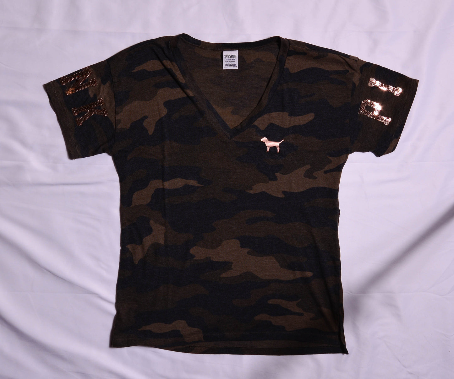 Victoria Secret PINK Camo T-Shirt