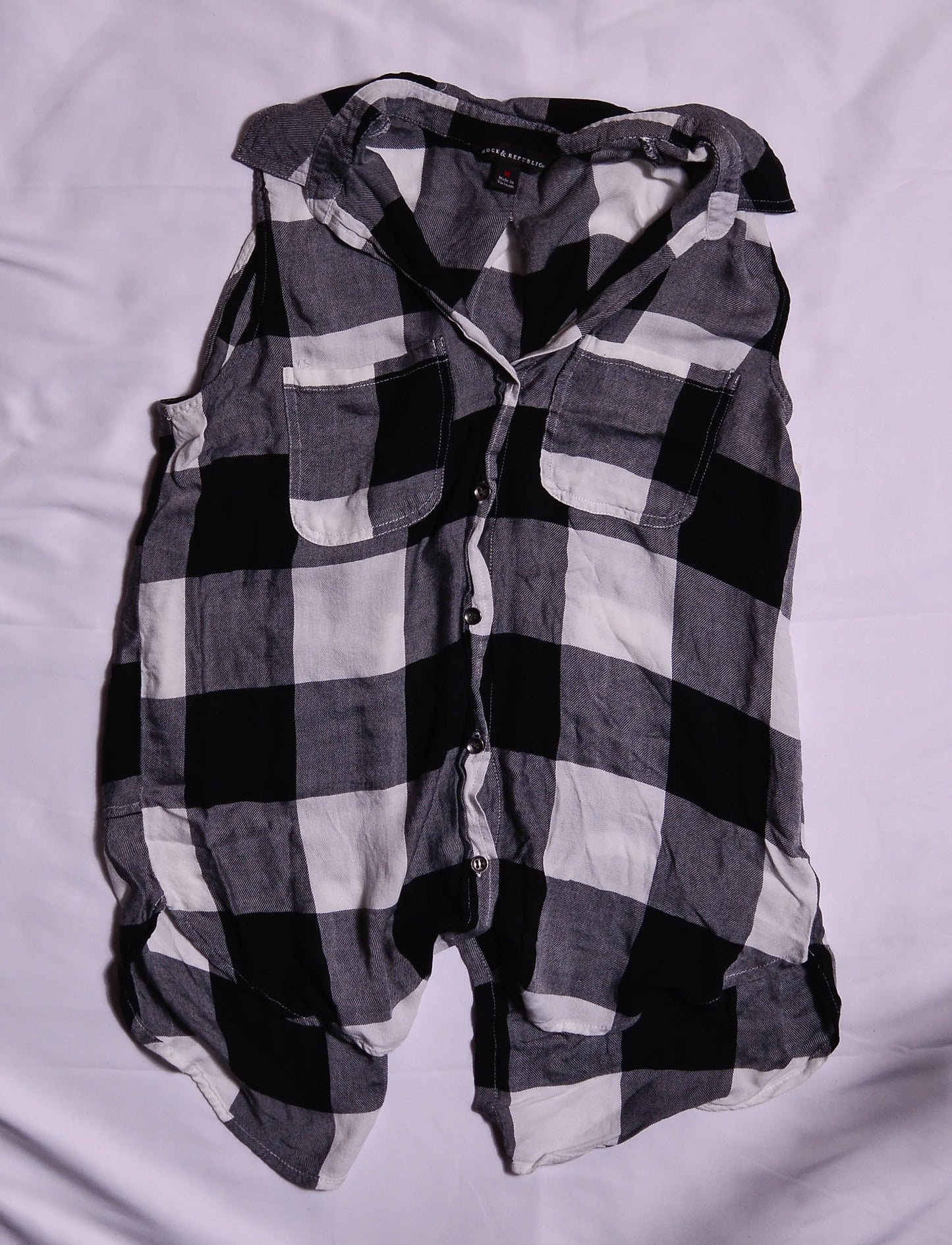 Buffalo Print Flannel Tank