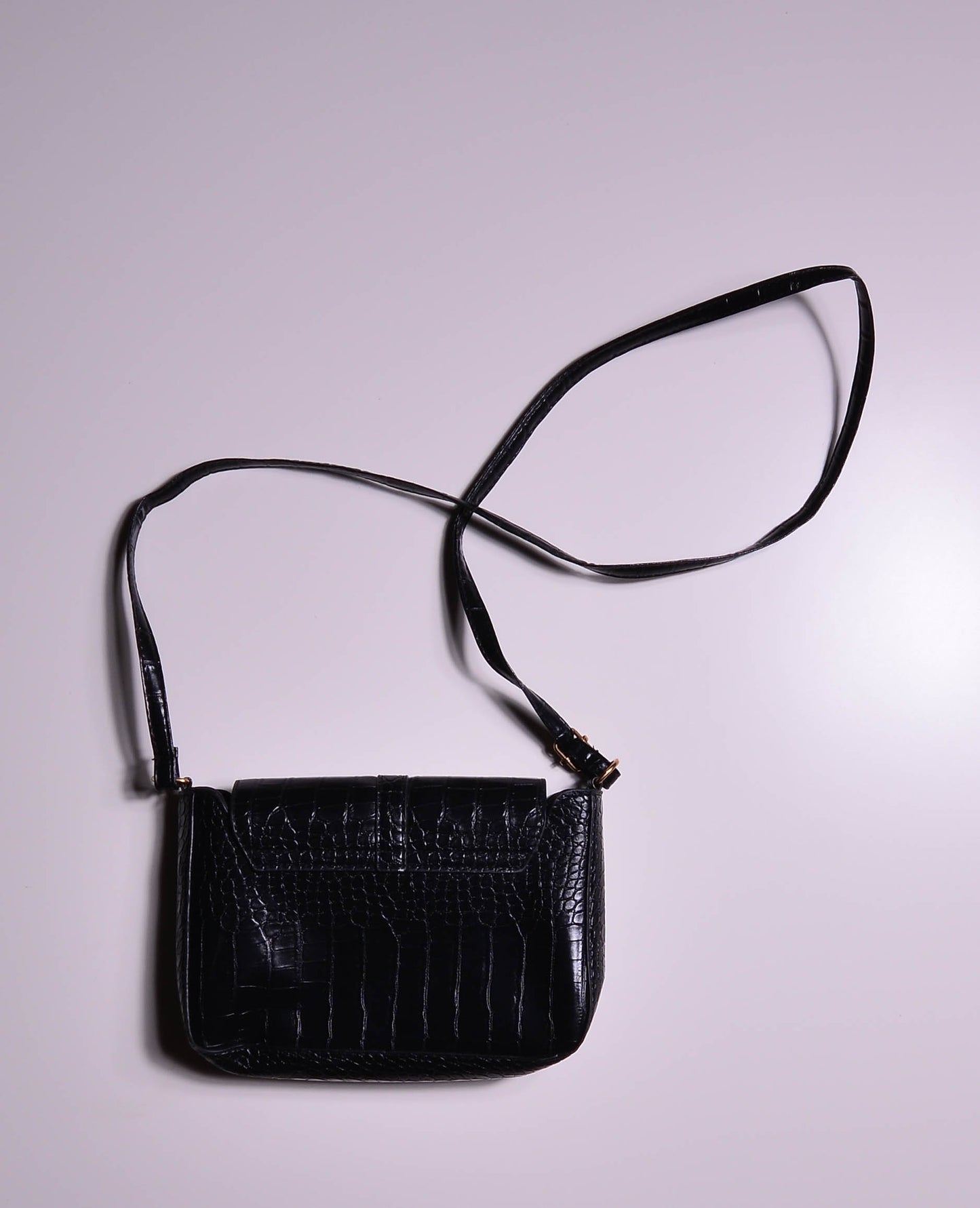 Small Black Leather Crossbody