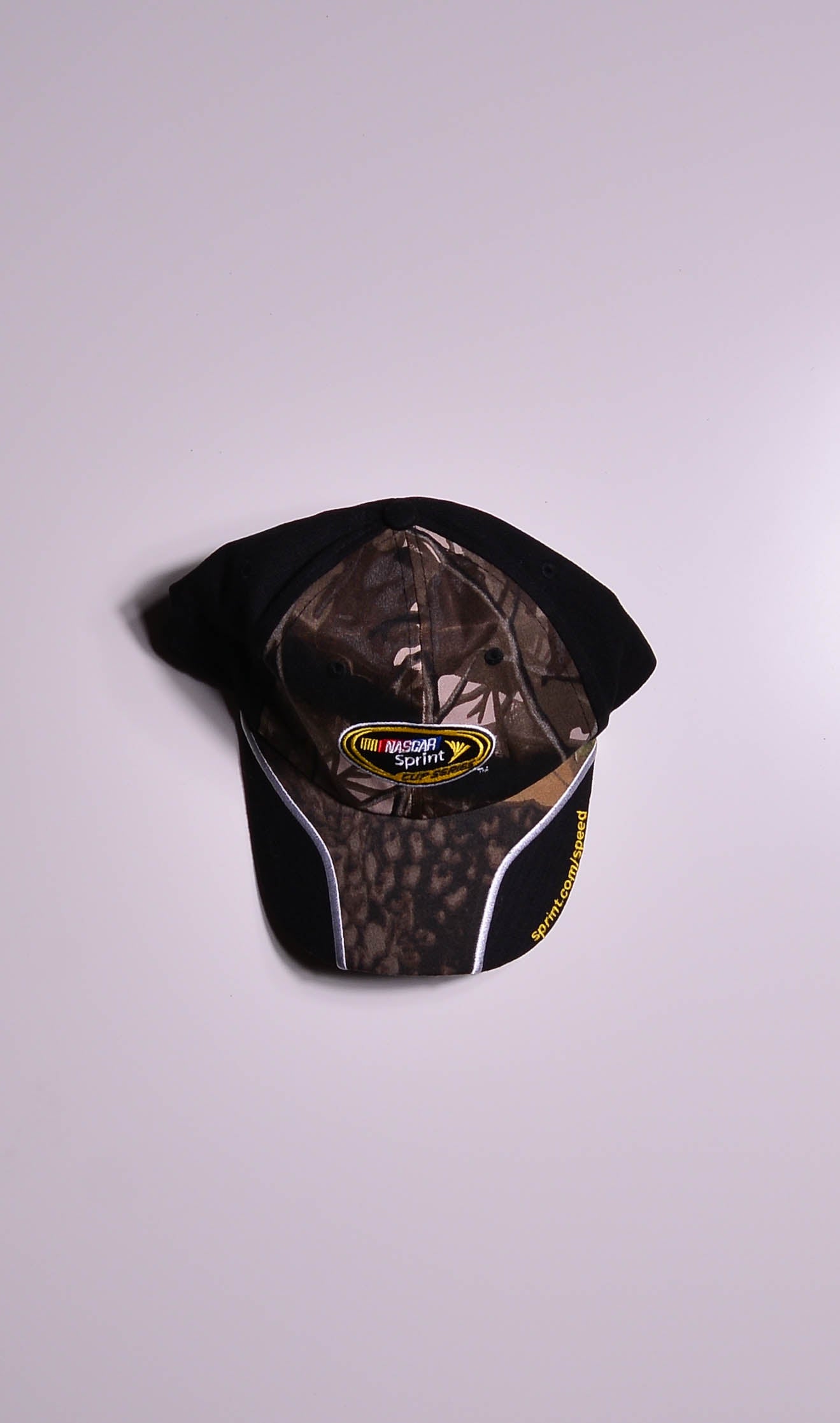 Black and Camo Nascar Sprint Cup Series Hat