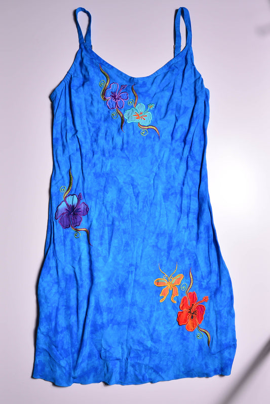 NWT Blue Hawaiian Dress