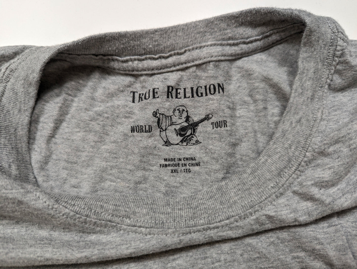 True Religion Grey Long Sleeve True Religion Shirt