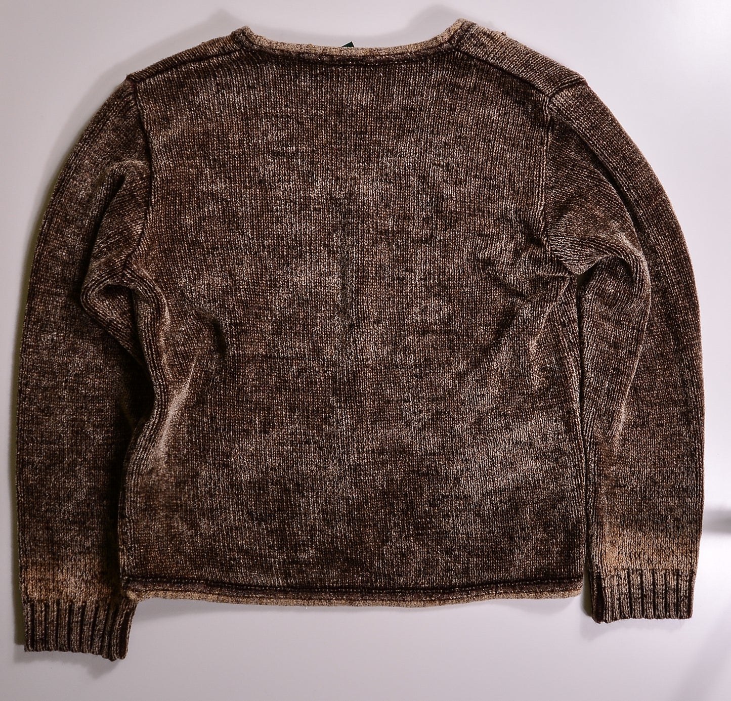 VINTAGE Brown Gemstone Cardigan