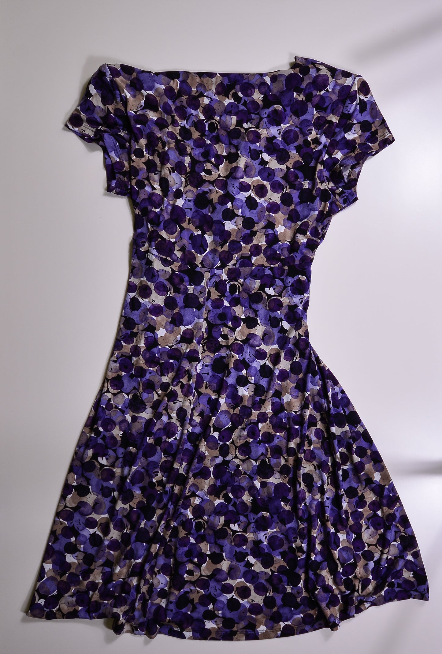 Purple Polka Dot Dress